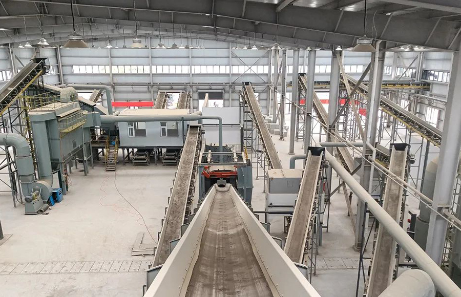 河南三門峽建築固廢資源化利用生產（chǎn）線