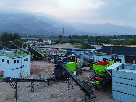 北京海（hǎi）澱年處理50萬噸建築垃圾模（mó）塊化處置係（xì）統