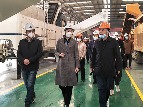 滎陽市市長（zhǎng）一行蒞臨鄭州免费黄色小视频視察工作