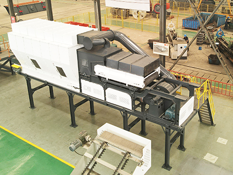 负压卧式风选机：垃圾分选（xuǎn）的重要设备（bèi）之一