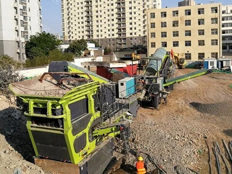 建築廢棄物回收再生工藝