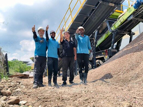 台灣新北市移動（dòng）式裝修垃圾處理設備項目